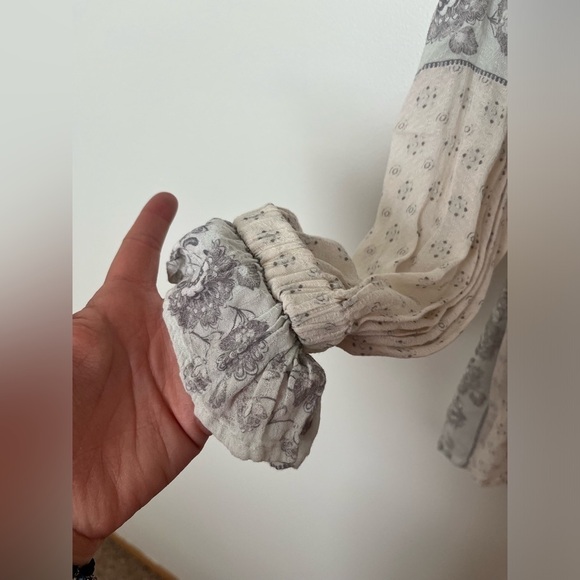 Free People Changing times floral tunic top - Picture 14 of 14